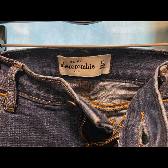 Abercrombie kids girls pants skinny jeans size 16 - Picture 3 of 6